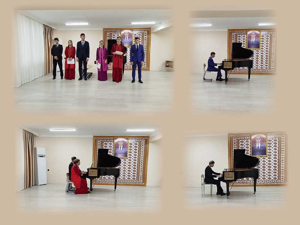                 “Fortepiano” bölüminiň talyplarynyň konserti