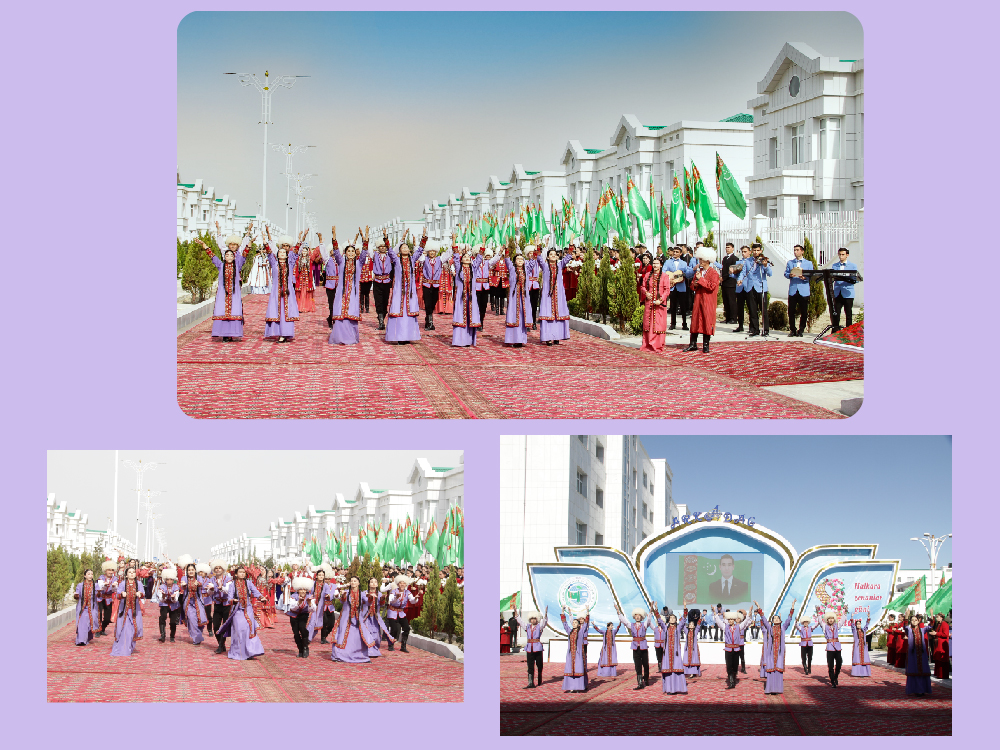 Halkara Nowruz baýramçylygy mynasybetli täze jaýlaryň açylyş dabarasy
