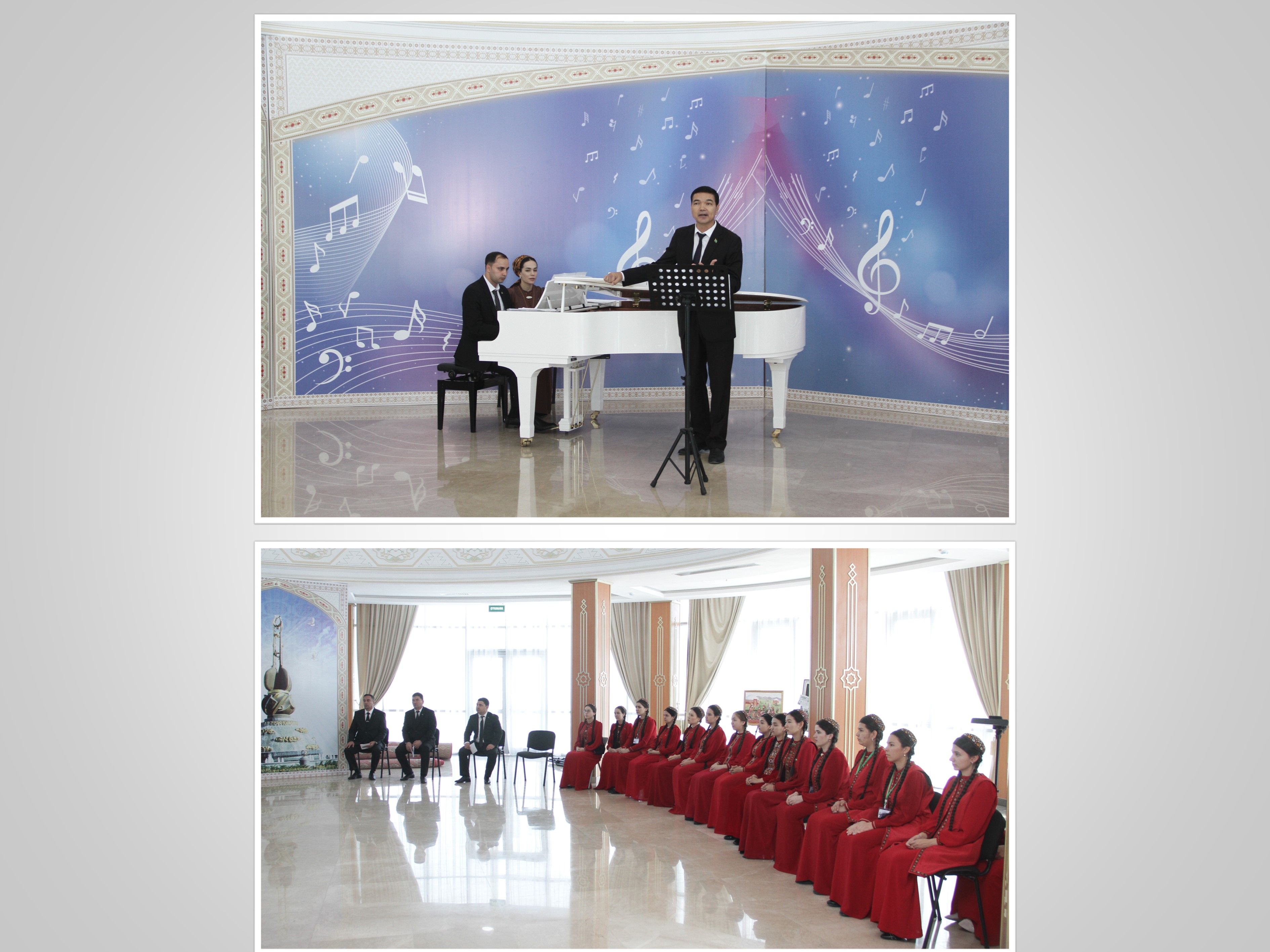 «Aýdym aýtmak sungaty» bölüminiň baýramçylyk konserti